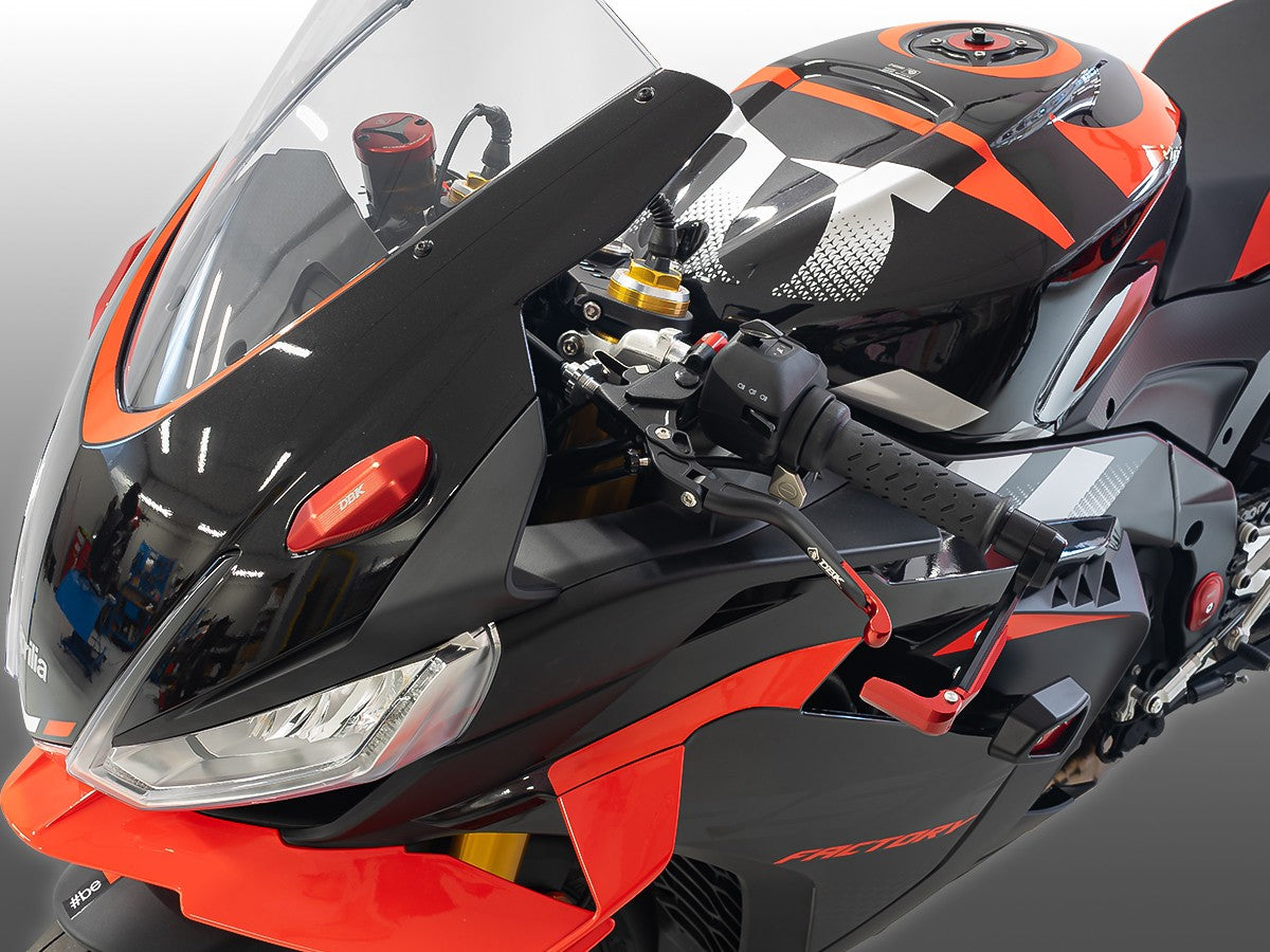 EVO Adjustable Brake & Clutch Lever Kit For Aprilia