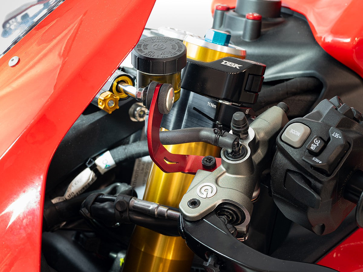 STA25 - PANIGALE V2 MY25 RACING BRACKET CLUTCH FLUID RESERVOIR