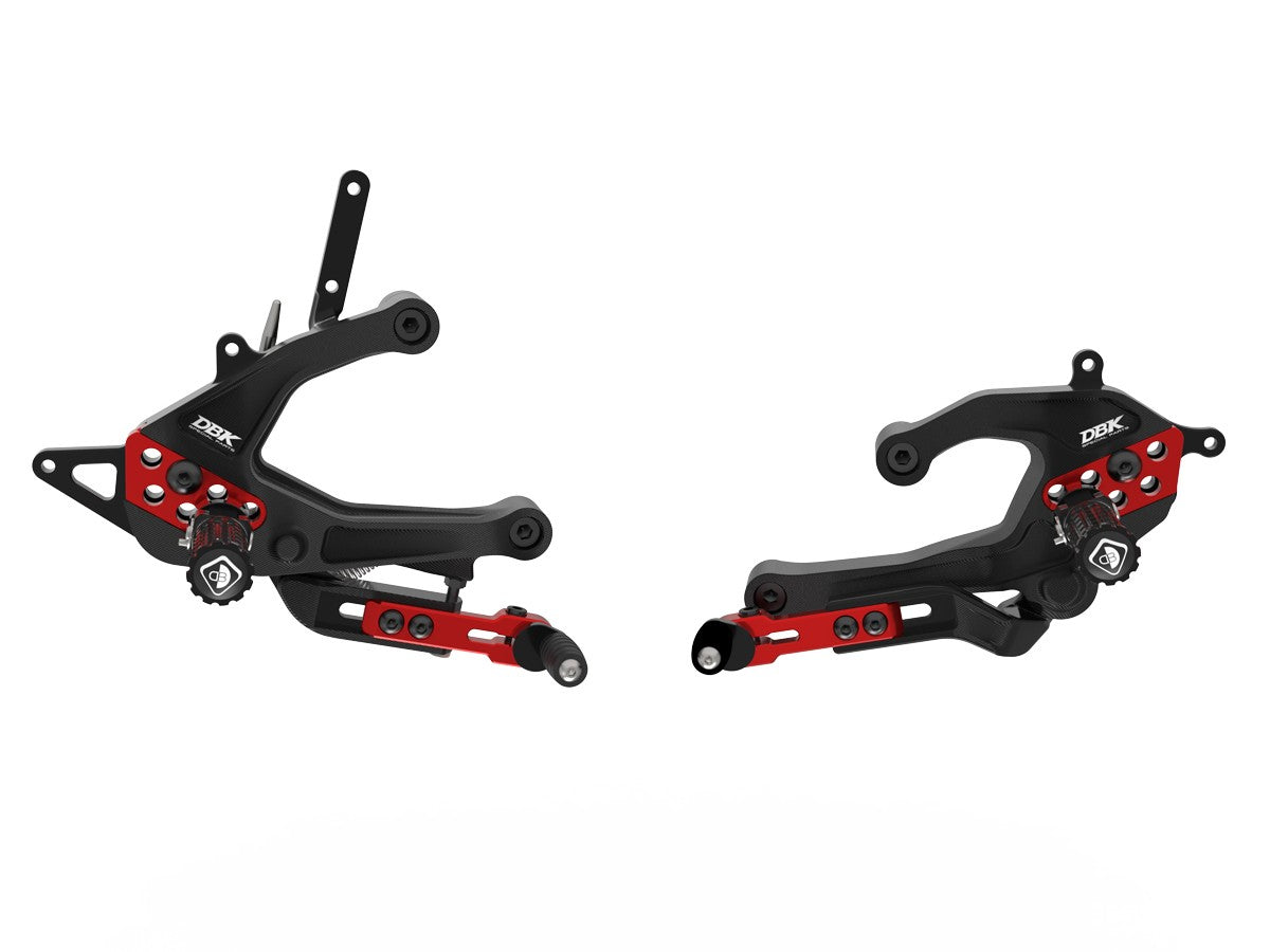 PRV201 - PANIGALE V2 MY25 ADJUSTABLE REARSETS