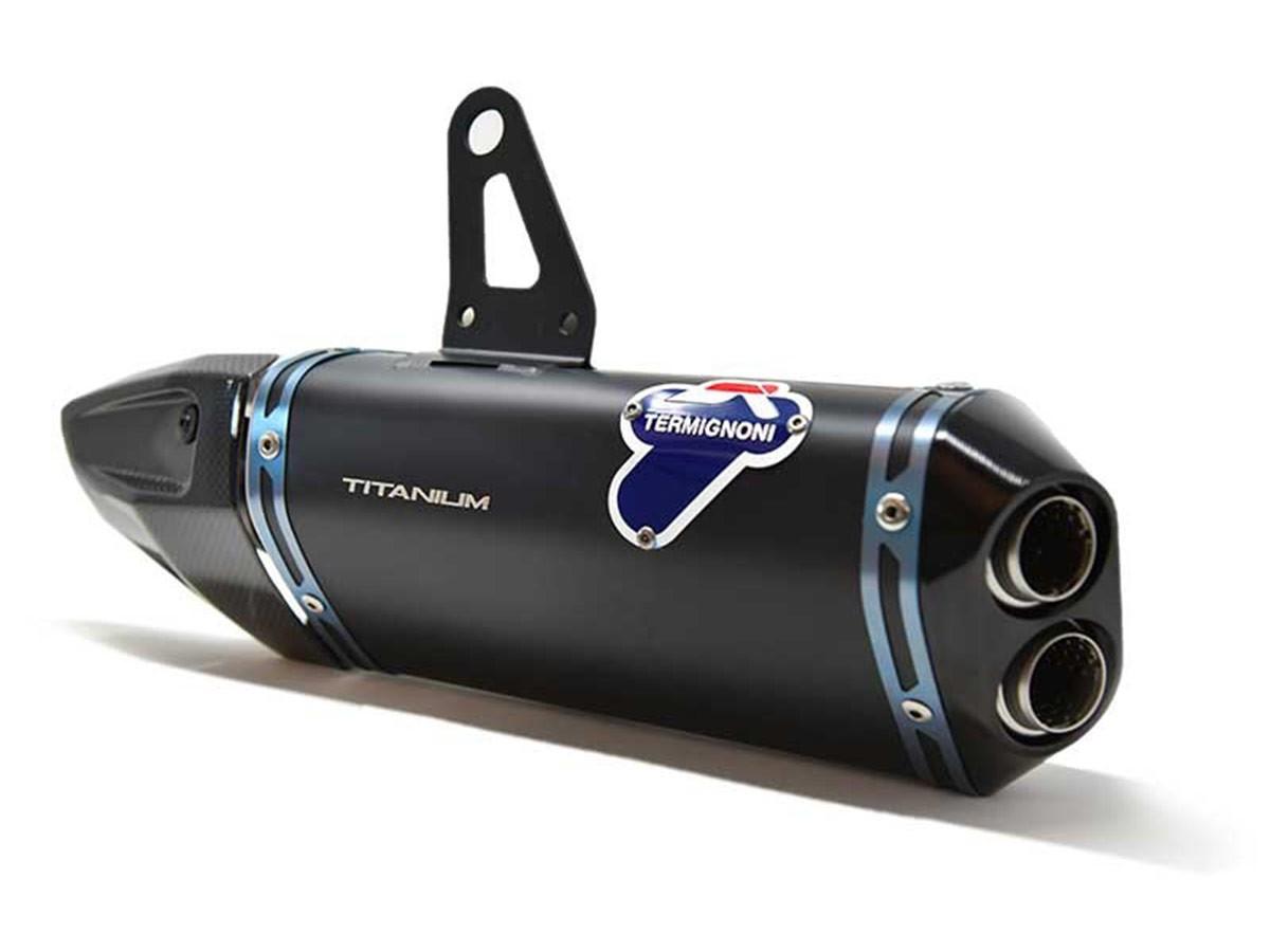 D19909440INA - TERMIGNONI BLACK TITANIUM SILENCERS DUCATI STREETFIGHTER V4