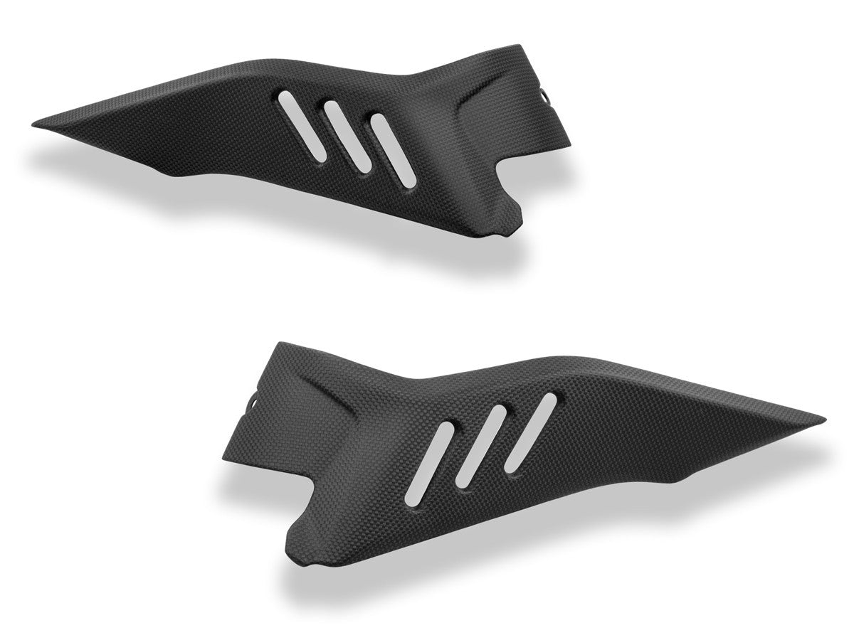 CRB71O Diavel V4 Matt Carbon Tank Sides