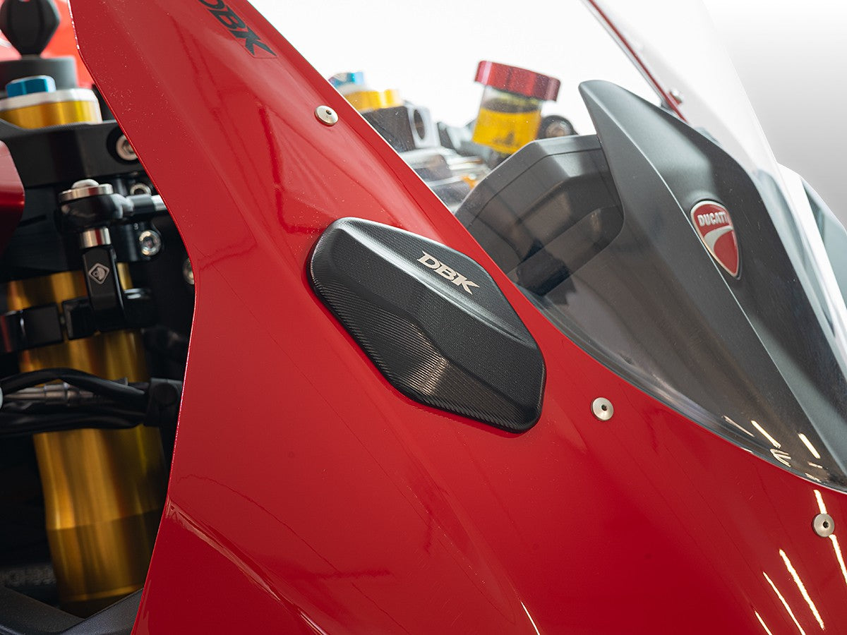 TCS01 - PANIGALE V2 MY25 MIRROR HOLES COVER KIT