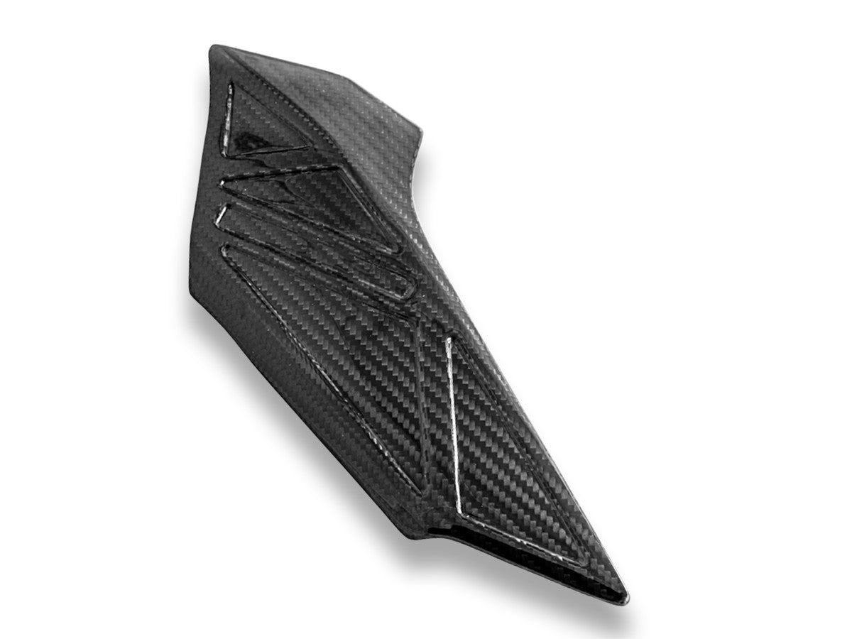 CRB186L - BMW R1300GS GLOSSY CARBON SUBFRAME CLOSING COVERS