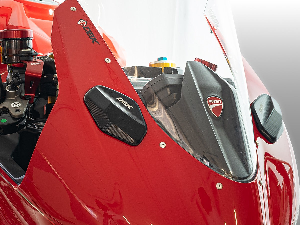 TCS01 - PANIGALE V2 MY25 MIRROR HOLES COVER KIT