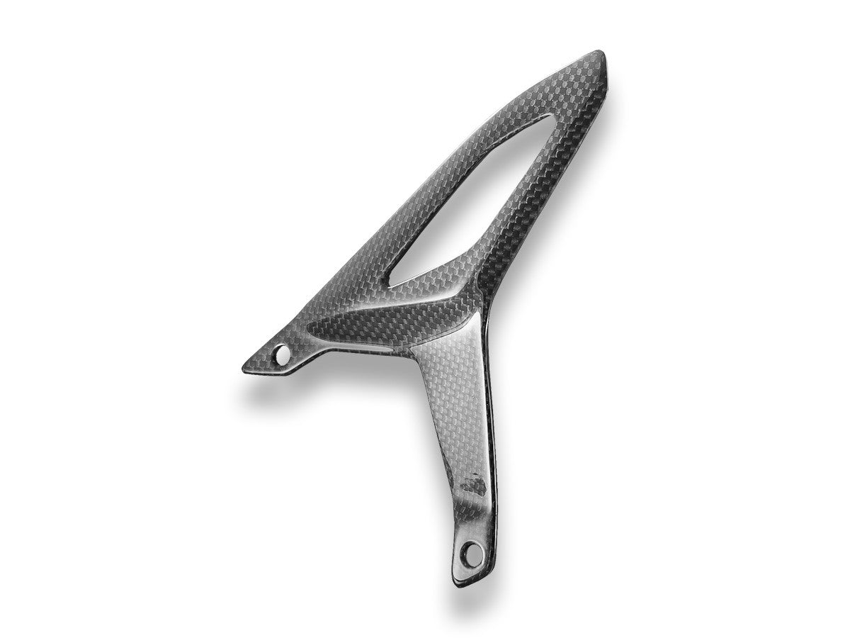 CRB270L Streetfighter V4 MY2025 Glossy Carbon Heel Guards