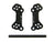 PAP01D - ADJUSTABLE REAR SETS SUPPORTS 848 / 1098 / 1198