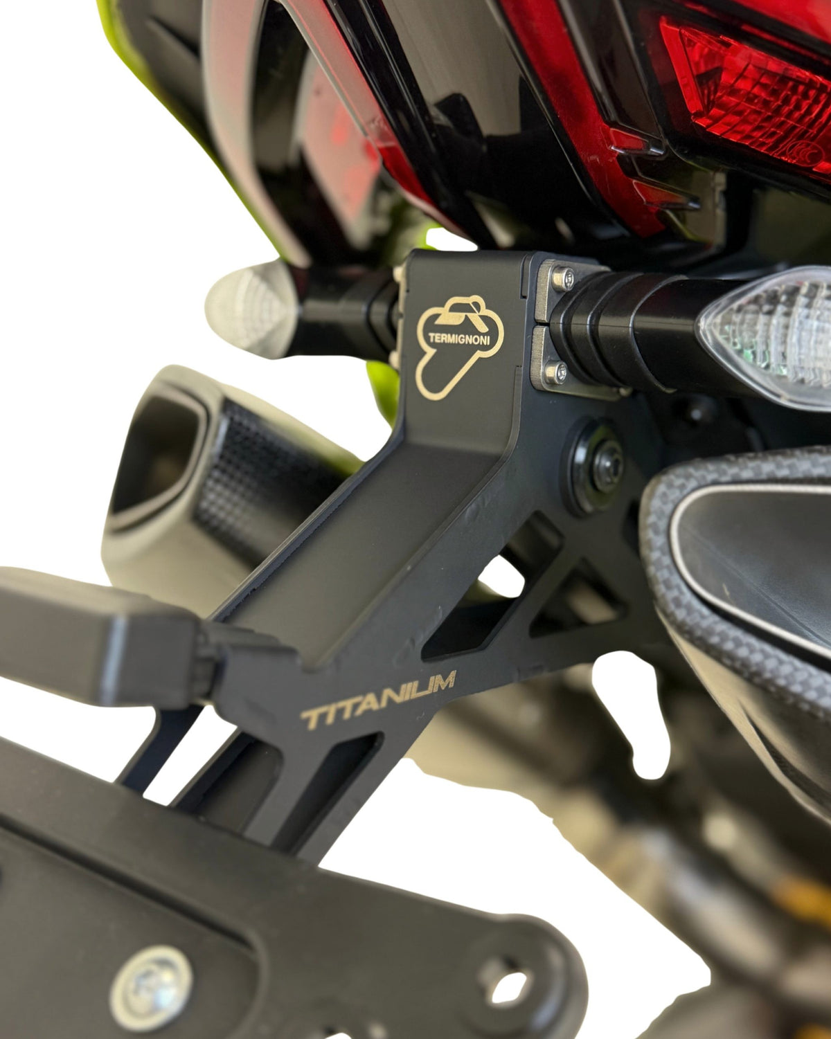 D23109490N Termignoni License Plate Holder Panigale V4/Streetfighter V4 MY25