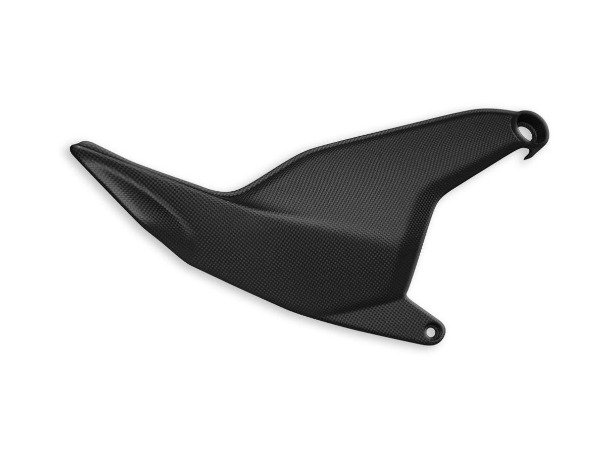 CRB105O - DIAVEL V4 MATT CARBON REAR FRAME COVERS