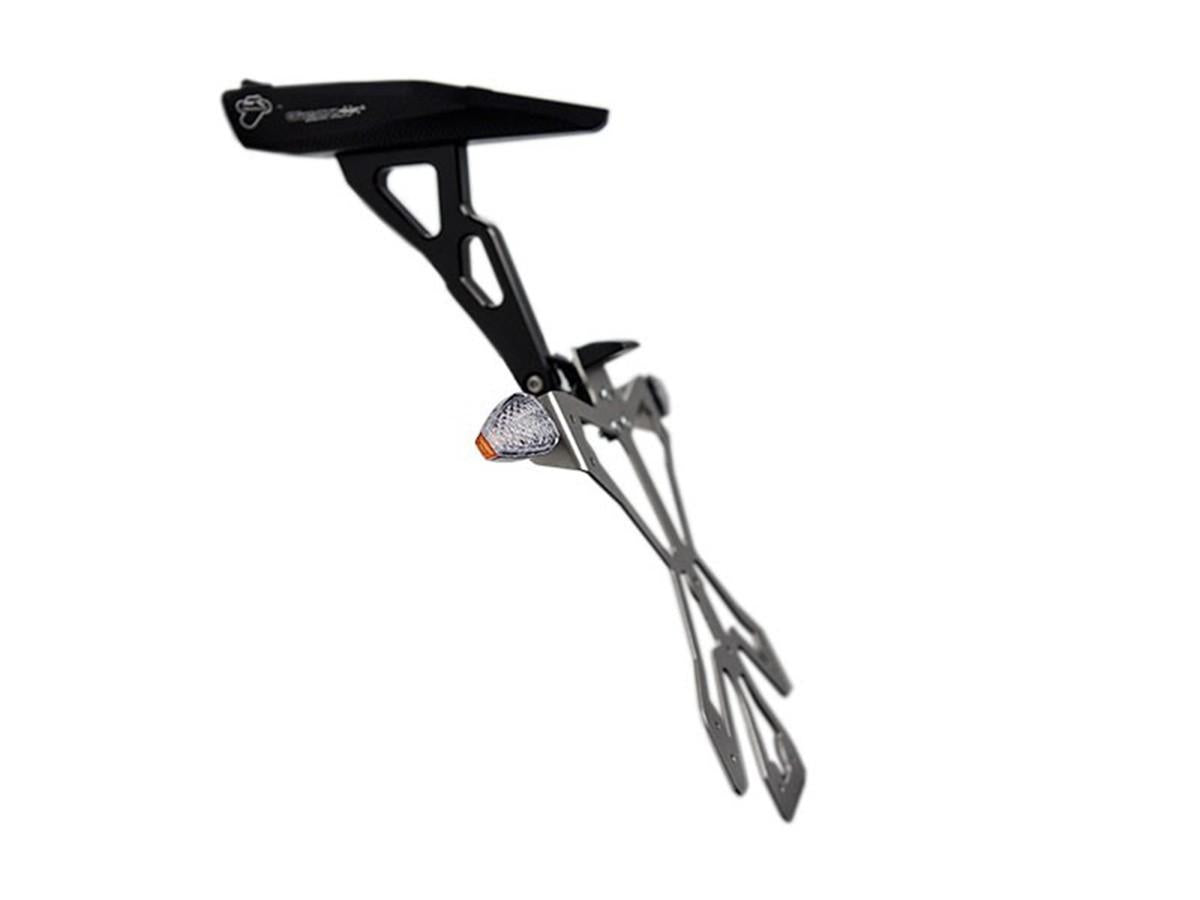 D170PT - LICENSE PLATE HOLDER FOR TERMIGNONI FULL SYSTEM FORCE D17009400ITC