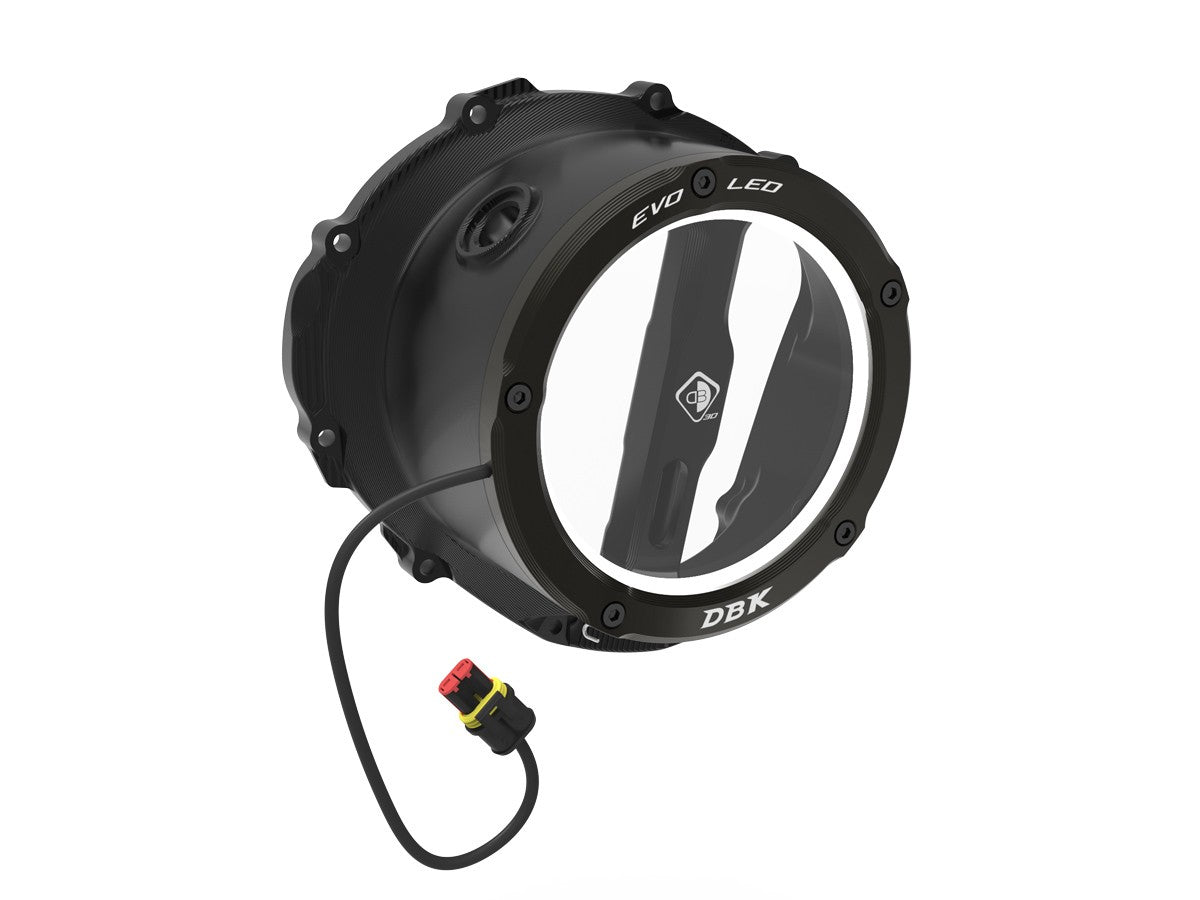 CCDVL19 - TRIUMPH 765 CLEAR CLUTCH COVER LED OIL BATH 3D-EVO