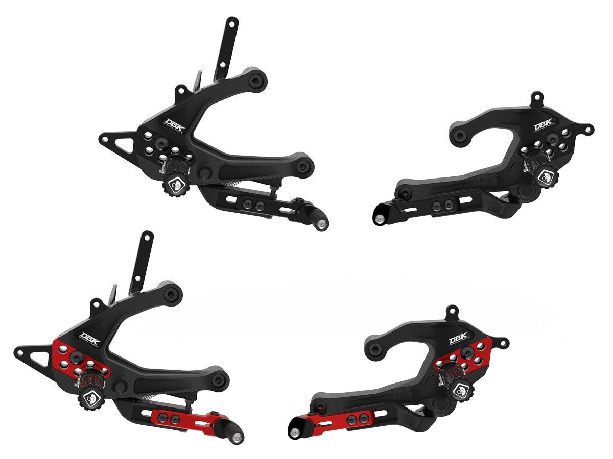 PRV201 - PANIGALE V2 MY25 ADJUSTABLE REARSETS