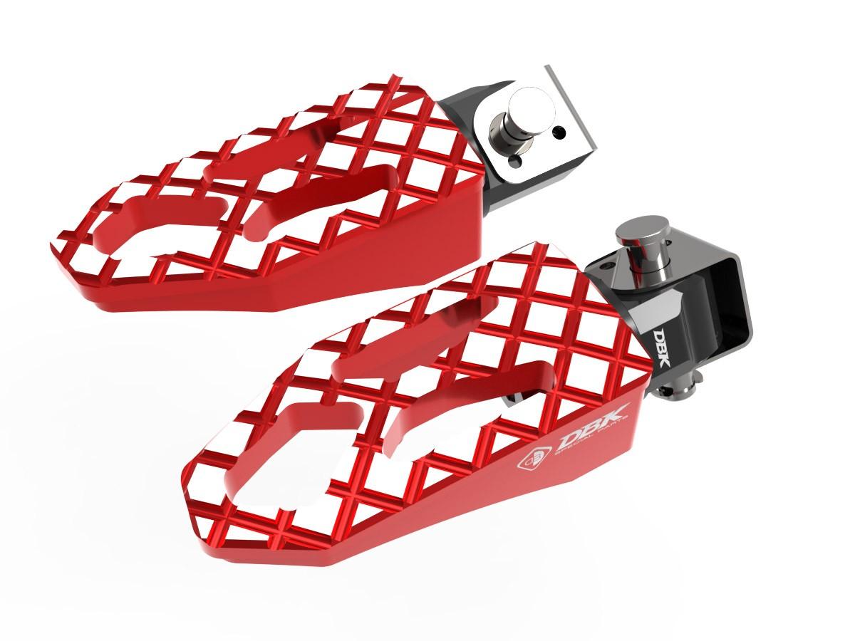 KPDM10 - BMW R1300GS TOURING PASSENGER FOOTPEGS KIT