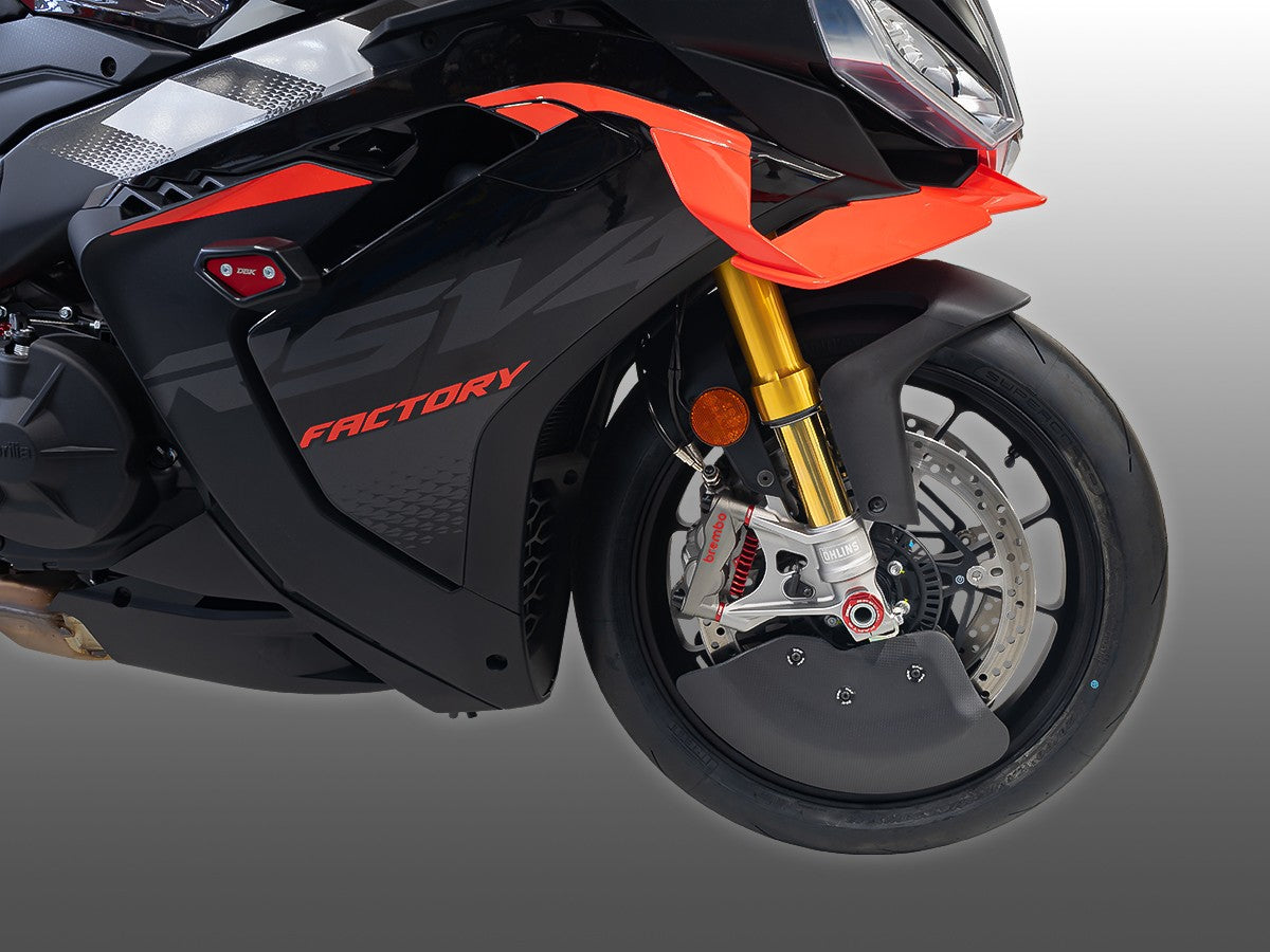 Aprilia Front Aerodynamic Deflector Kit Ohlins Forks