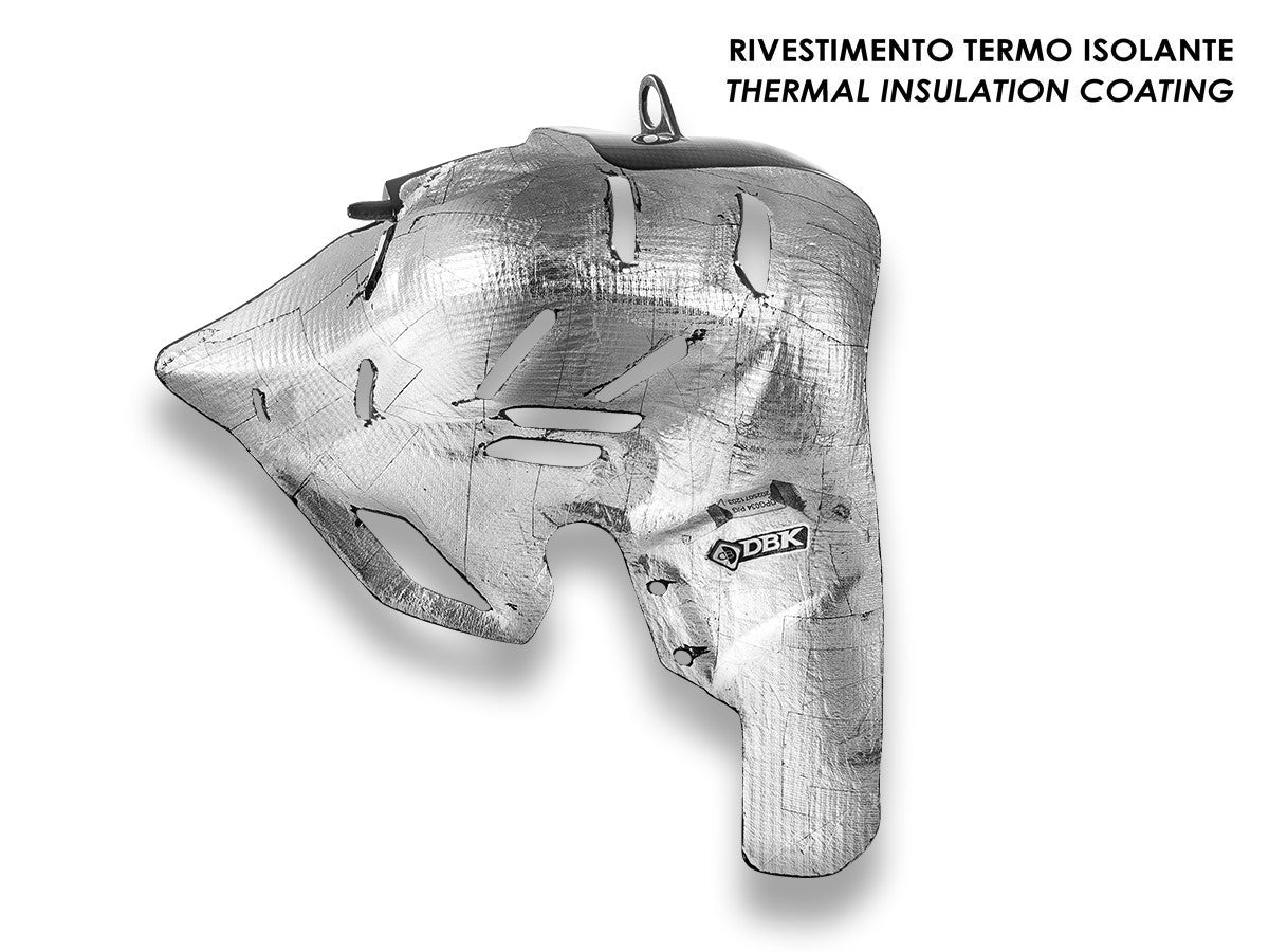 CRB255L Panigale V4 (2025) Glossy Carbon Exhaust Cover "Air"