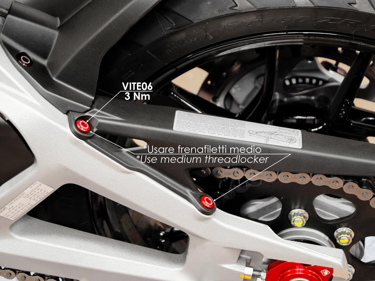 KVT07 - MTSV4 CHAIN PROTECTION SCREW KIT