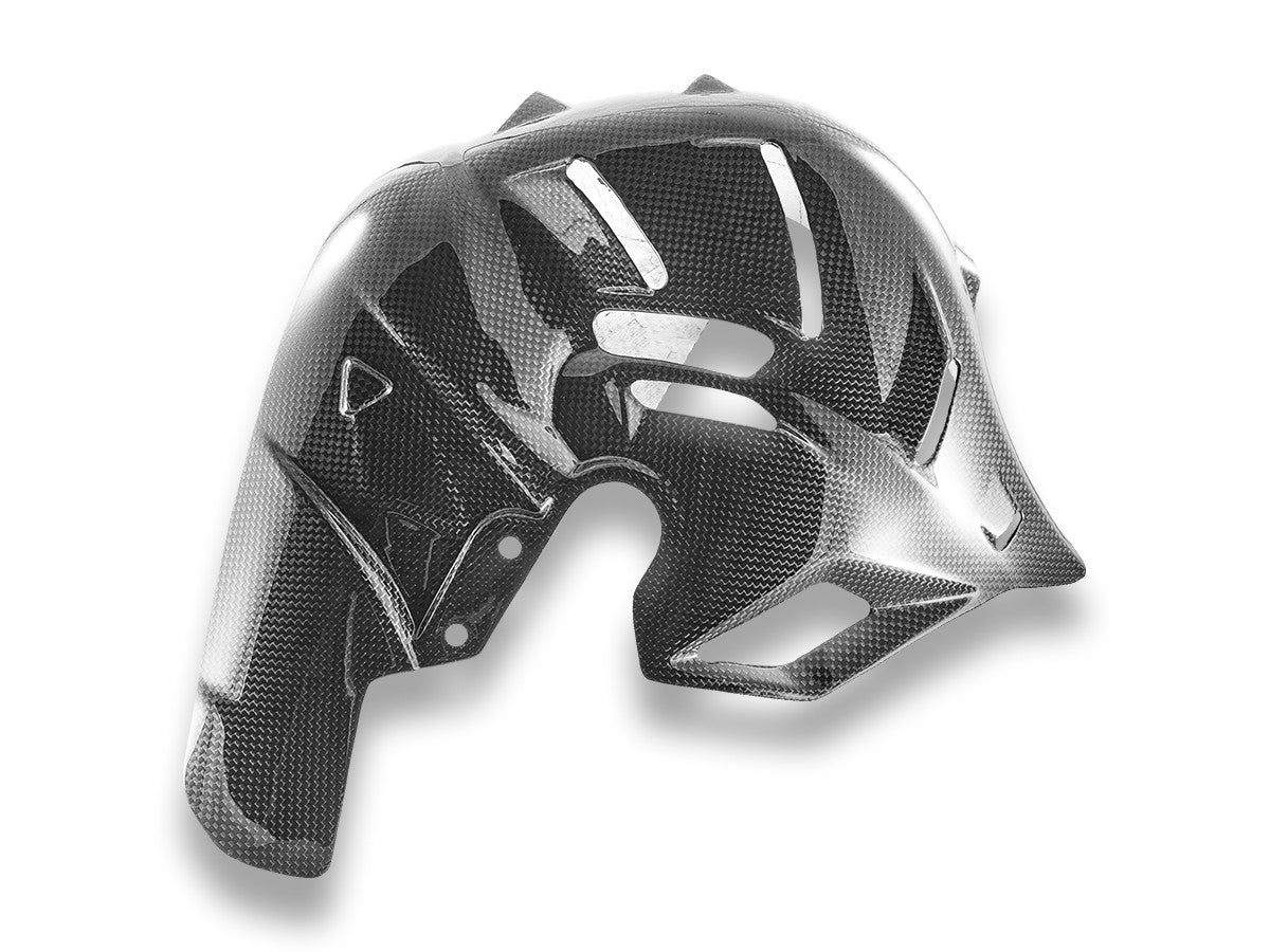 CRB255L Panigale V4 (2025) Glossy Carbon Exhaust Cover "Air"