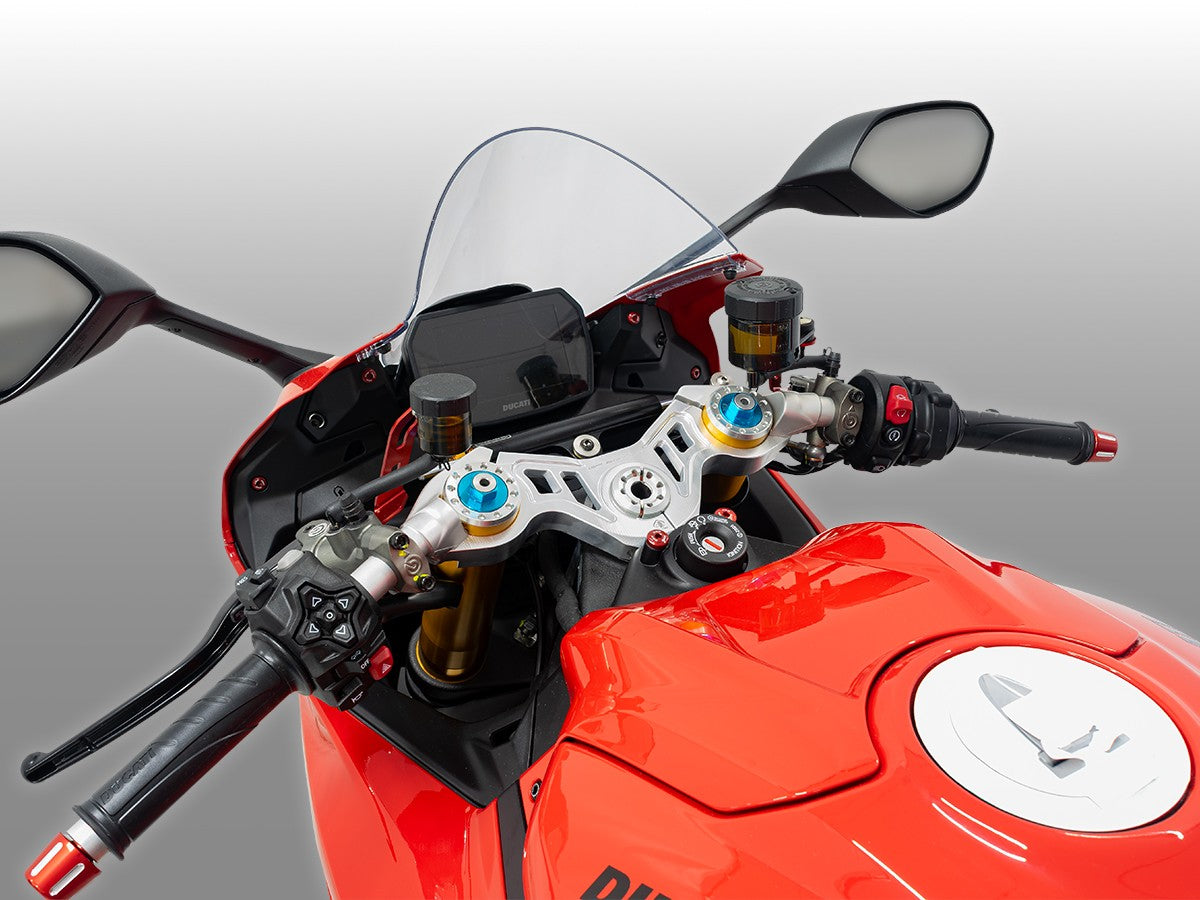 PSS11 - PANIGALE V2 MY 2025 UPPER STEERING PLATE GP EDITION