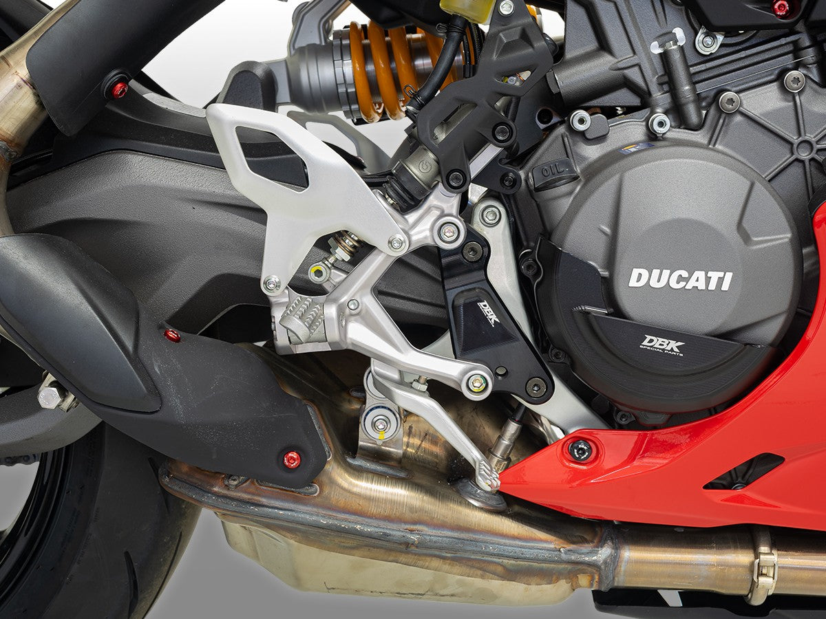 PAP06 - PANIGALE V2 MY25 OEM FOOTREST REAR PLATES