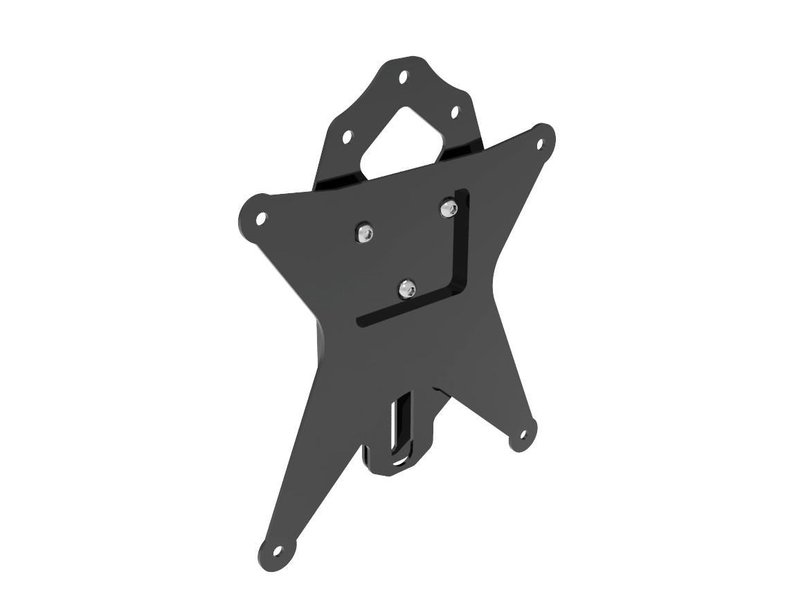PRT21 - DIAVEL V4 ADJUSTABLE LICENSE PLATE HOLDER