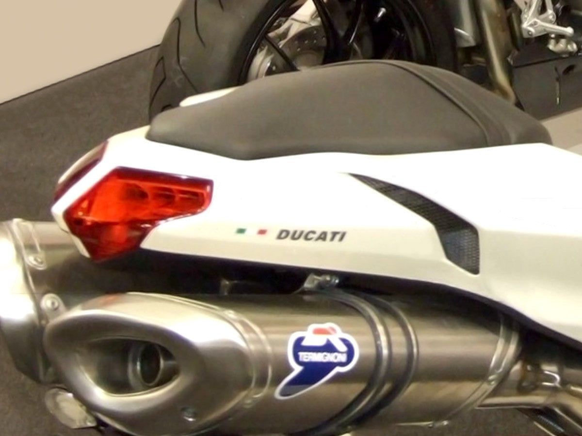 008TO Termignoni Ducati 848-1098-1198 Titanium Homologated Silencers