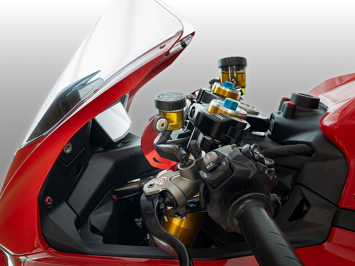 STA25 - PANIGALE V2 MY25 RACING BRACKET CLUTCH FLUID RESERVOIR