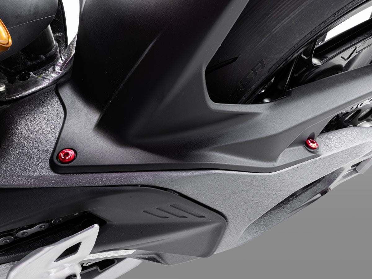KVT98 - PANIGALE V4 MY 2025 REAR HUGGER SCREWS KIT