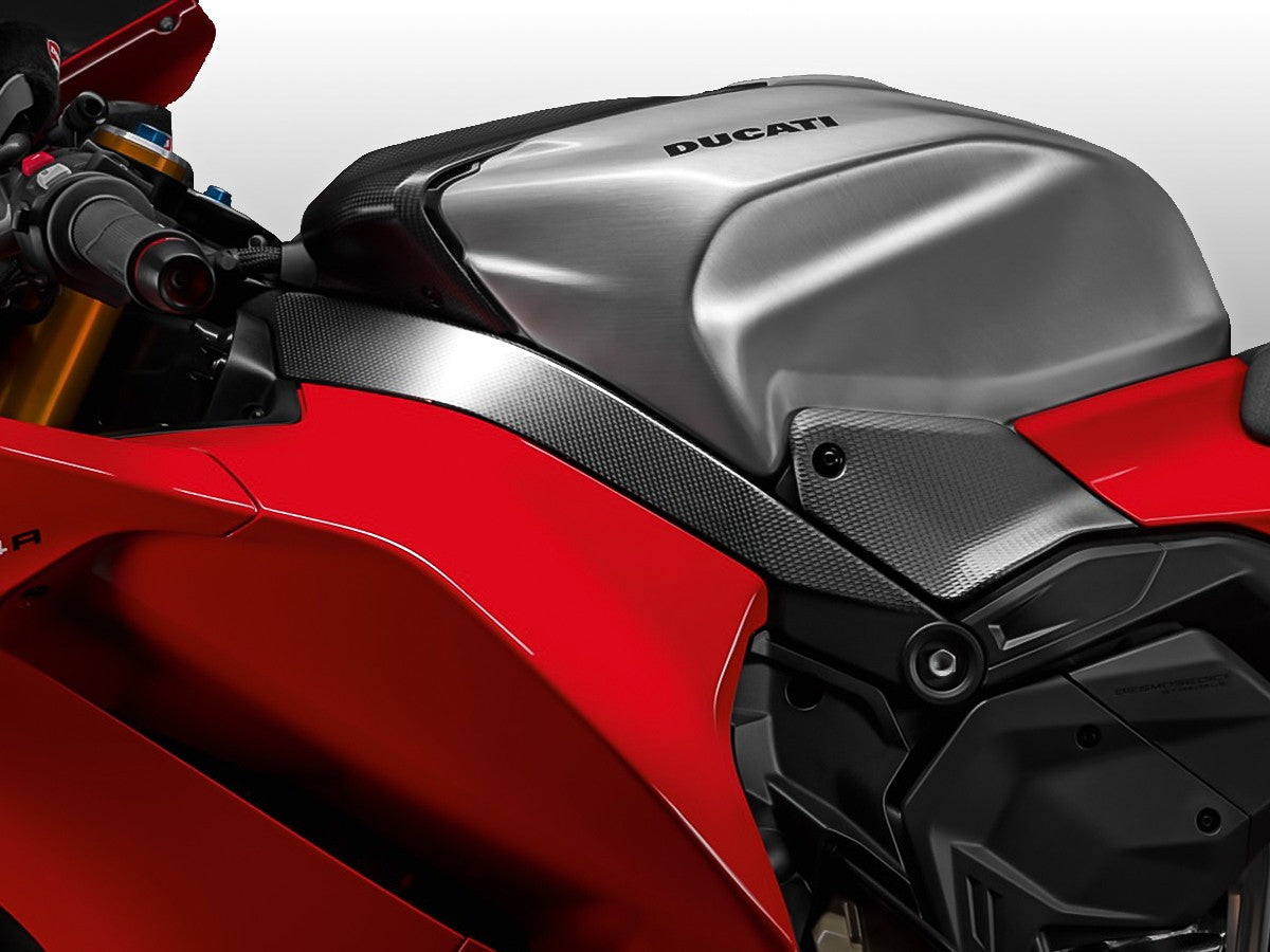 Ducabike DBK Ducati SF / Panigale V4 2025 Extended Frame Protection Kit Glossy Carbon