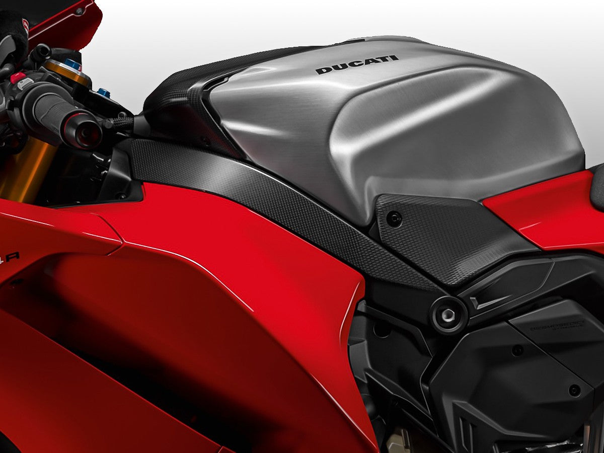 Ducabike DBK Ducati SF / Panigale V4 2025 Extended Frame Protection Kit Matte Carbon