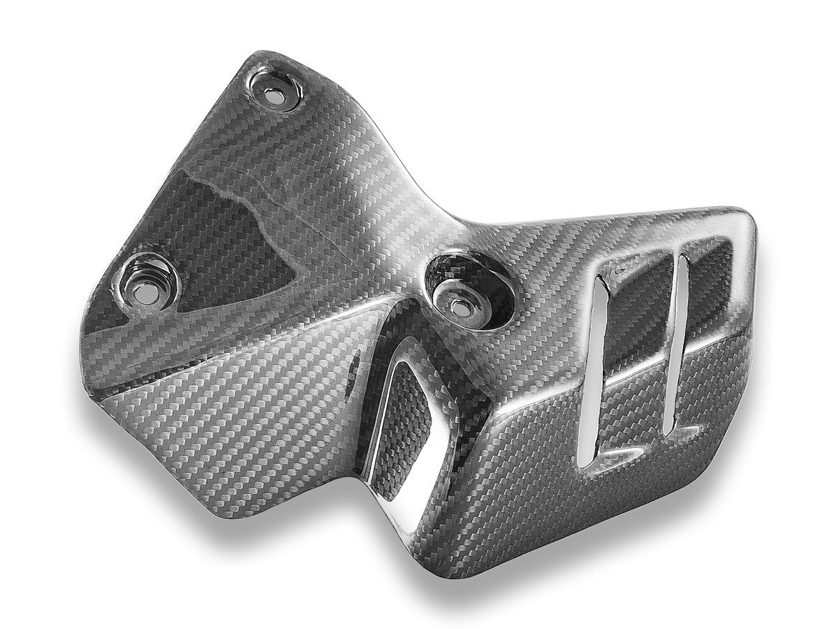 Ducabike DBK XDiavel V4 Left Exhaust Heat Shield Glossy Carbon