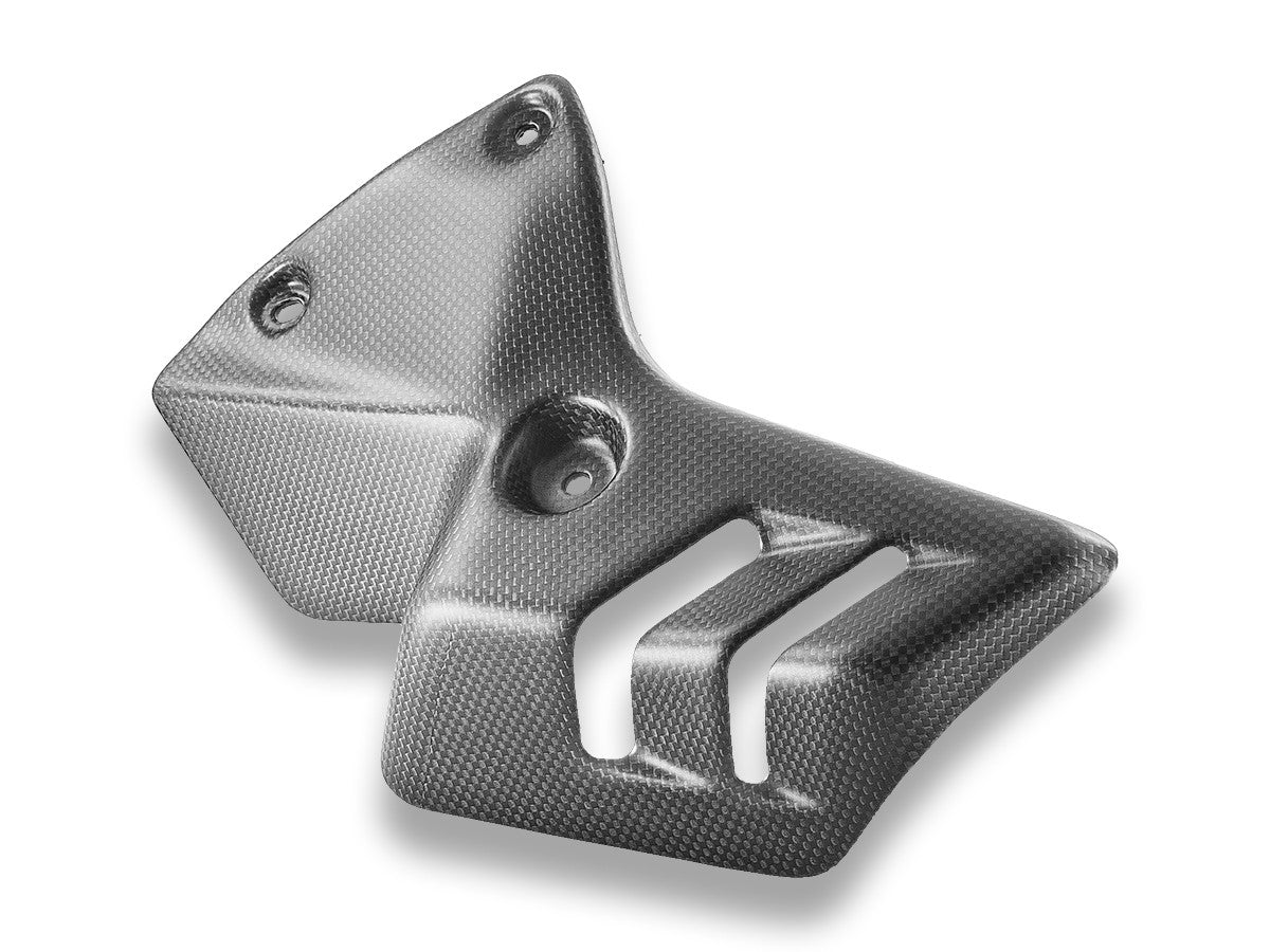 Ducabike DBK XDiavel V4 Left Exhaust Heat Shield Matte Carbon