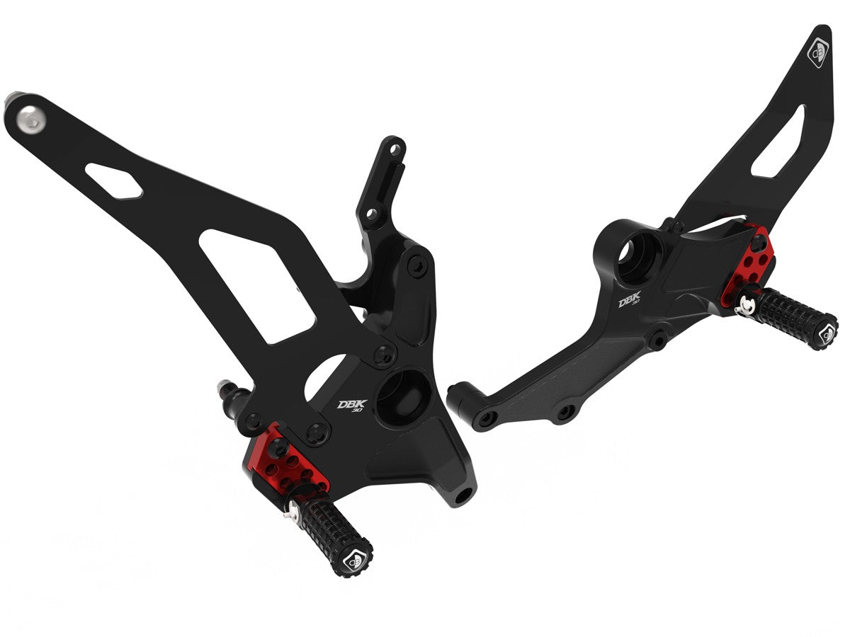 Ducabike DBK Adjustable Single-Seat Footpegs For Monster V2