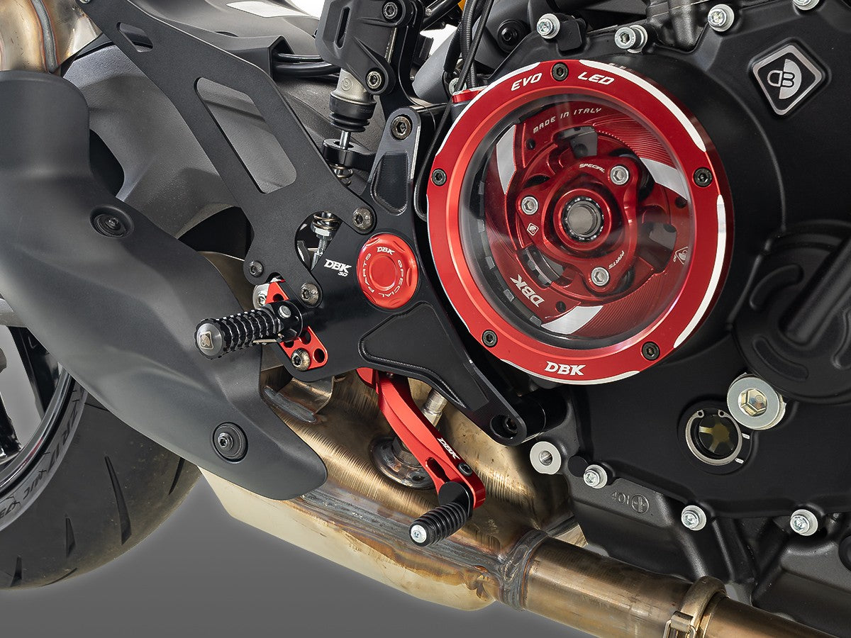 Ducabike DBK Adjustable Single-Seat Footpegs For Monster V2