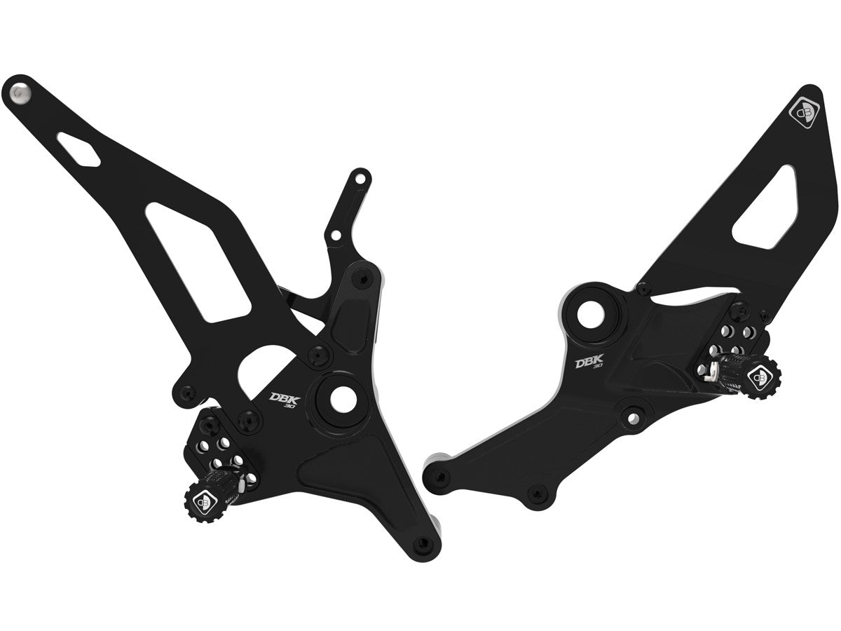 Ducabike DBK Adjustable Single-Seat Footpegs For Monster V2