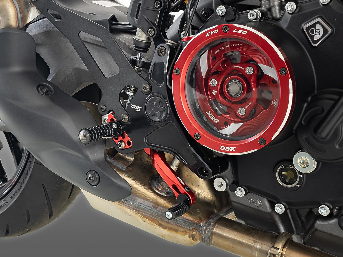 Ducabike DBK Adjustable Single-Seat Footpegs For Monster V2