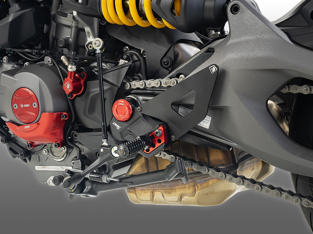 Ducabike DBK Adjustable Single-Seat Footpegs For Monster V2
