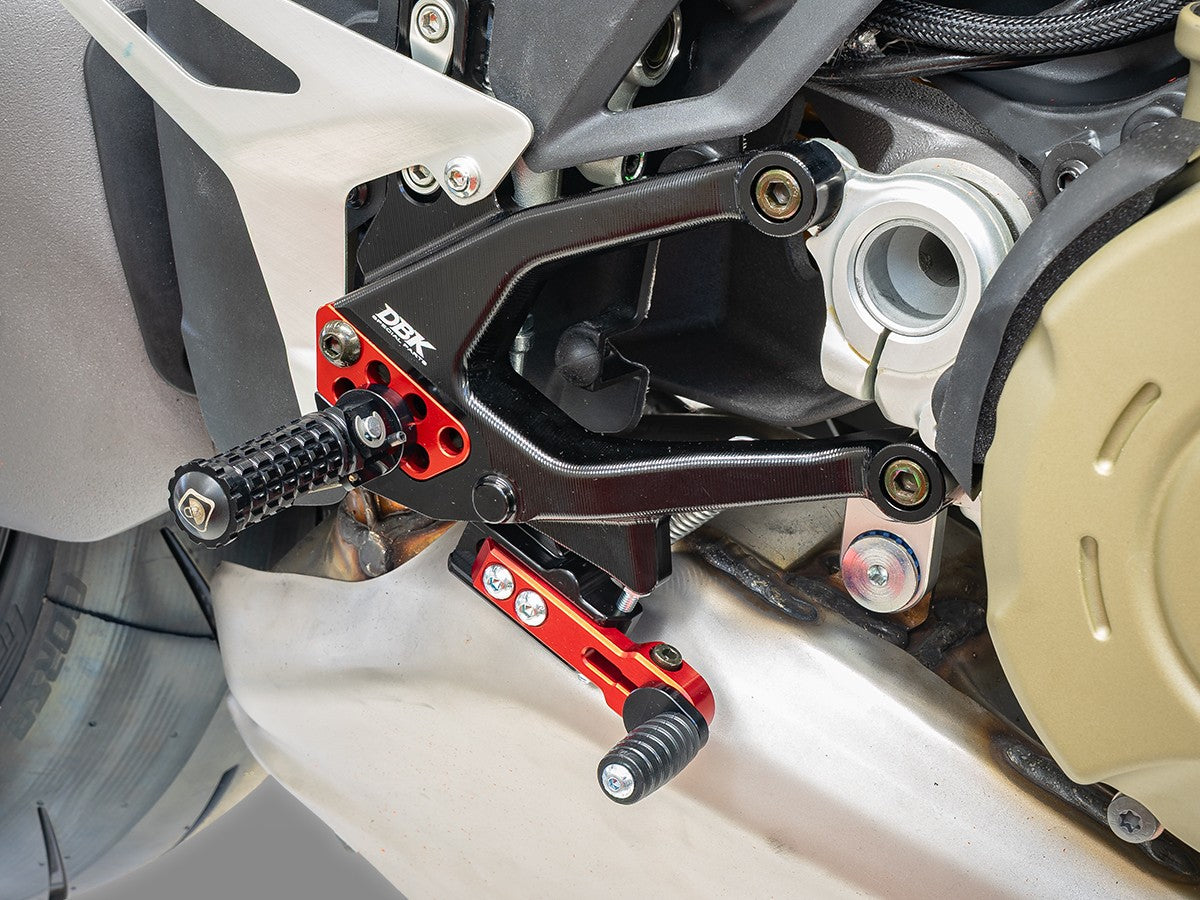 Ducabike DBK Ducati Streetfighter V4 2025 Adjustable Rearsets