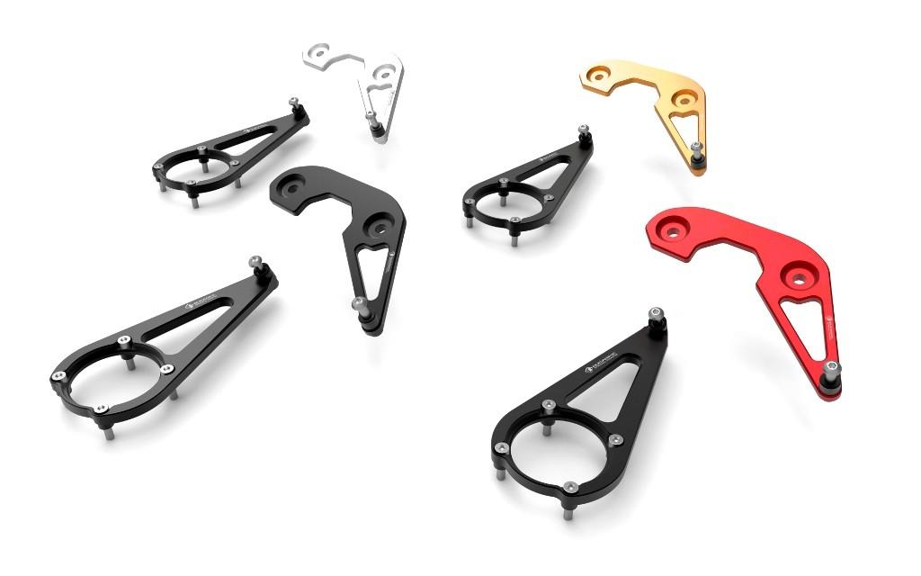 SAS13 - SCRAMBLER CAFE' RACER KIT MOUNT STEERING DAMPER