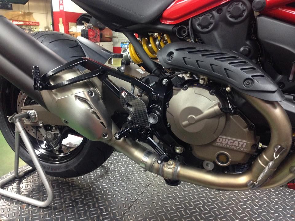 PRM1201 Pilot Adjustable Rearset M821/1200