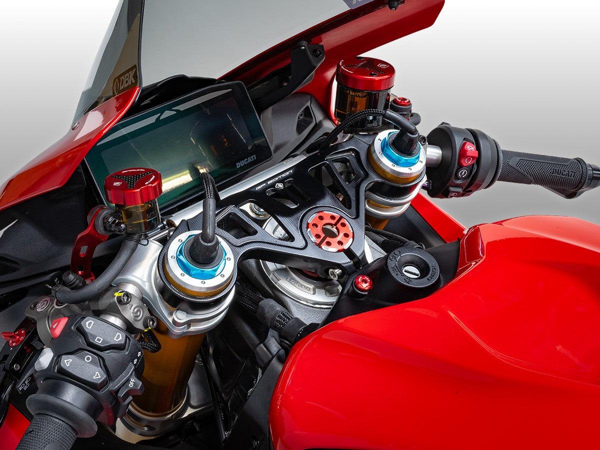 PSS10 -  PANIGALE V4 MY 2025 UPPER STEERING PLATE GP EDITION