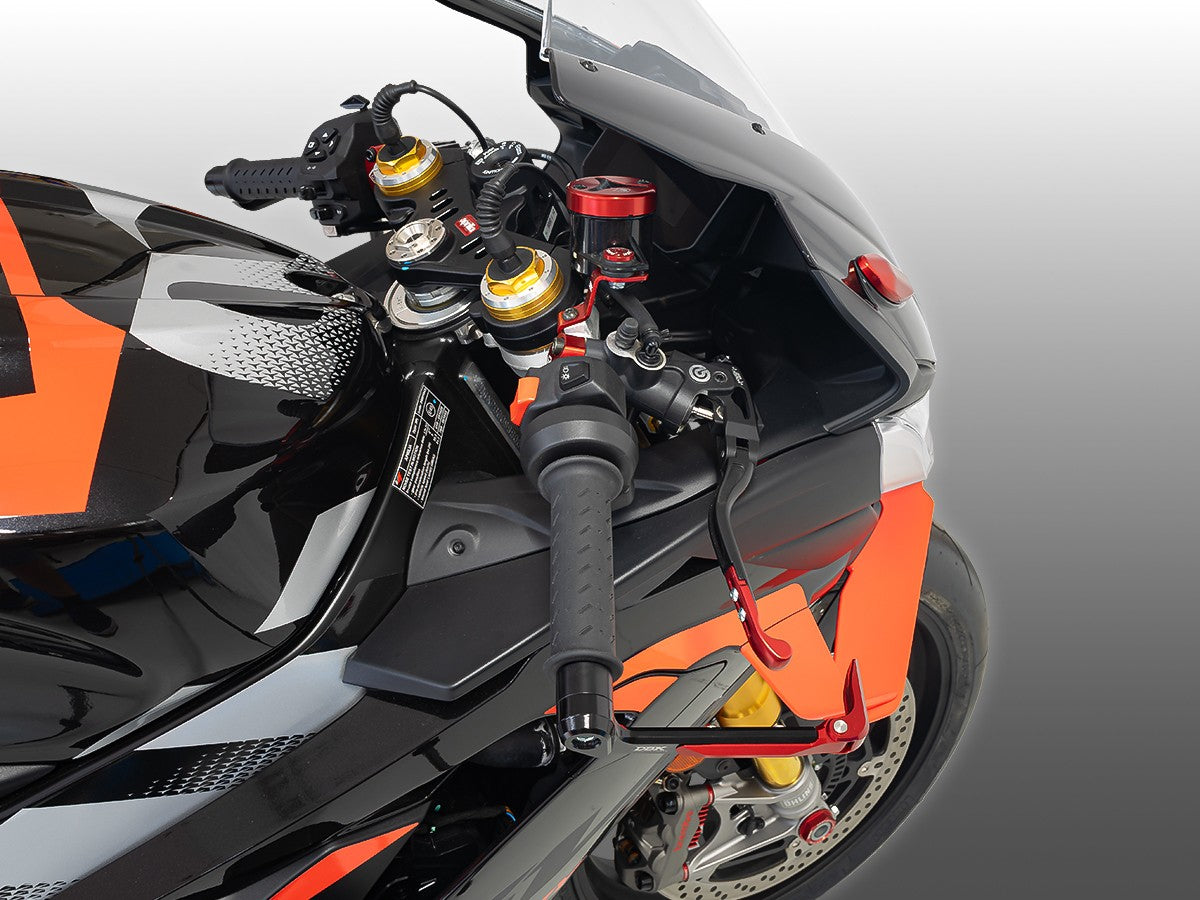 EVO Adjustable Brake & Clutch Lever Kit For Aprilia