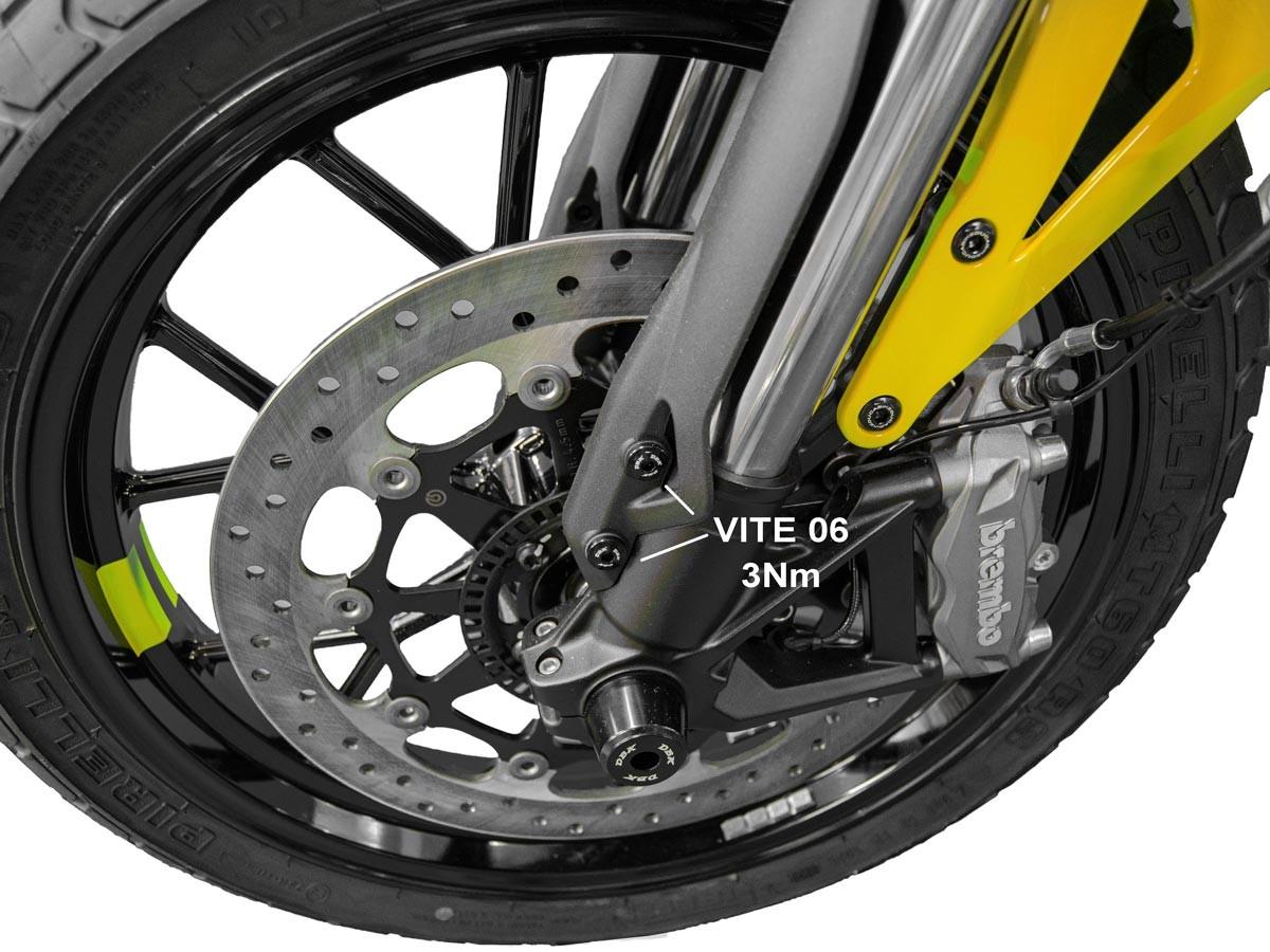 KVT35 - SCRAMBLER FORKS PROT. SCREW KIT