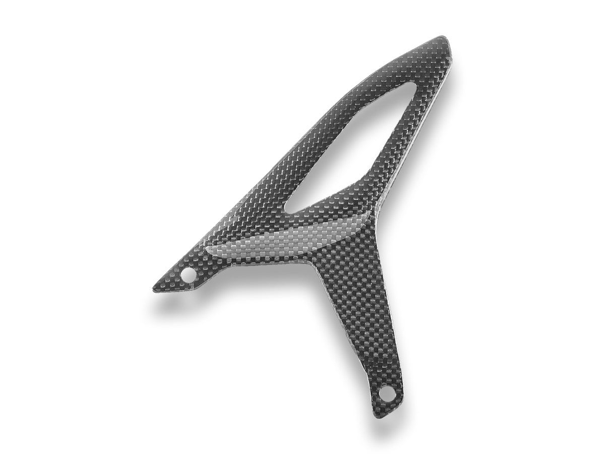 CRB270L Streetfighter V4 MY2025 Glossy Carbon Heel Guards