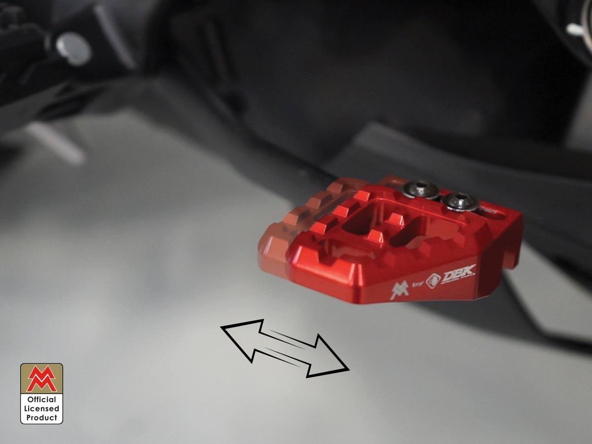 RPPIS02 - ADJUSTABLE REAR BRAKE PEDAL EXTENSION MOTO MORINI
