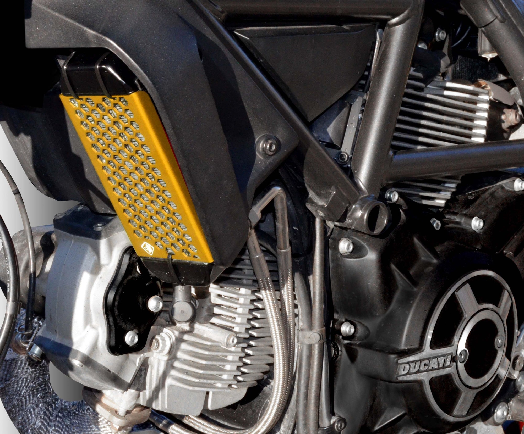 GR03 - SCRAMBLER OIL COOLER GUARD