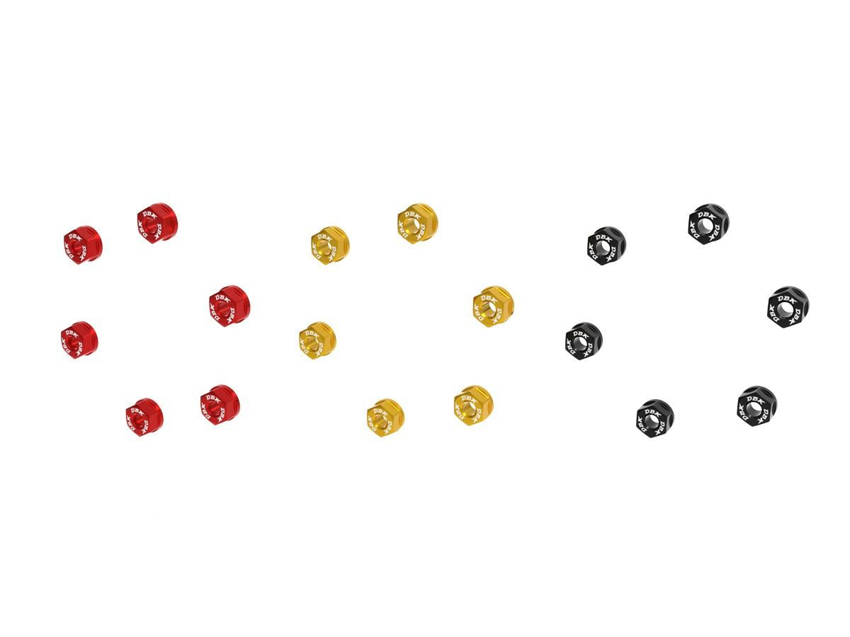 6DSB05  - NUTS SET REAR SPROCKET CARRIER M10x1.25