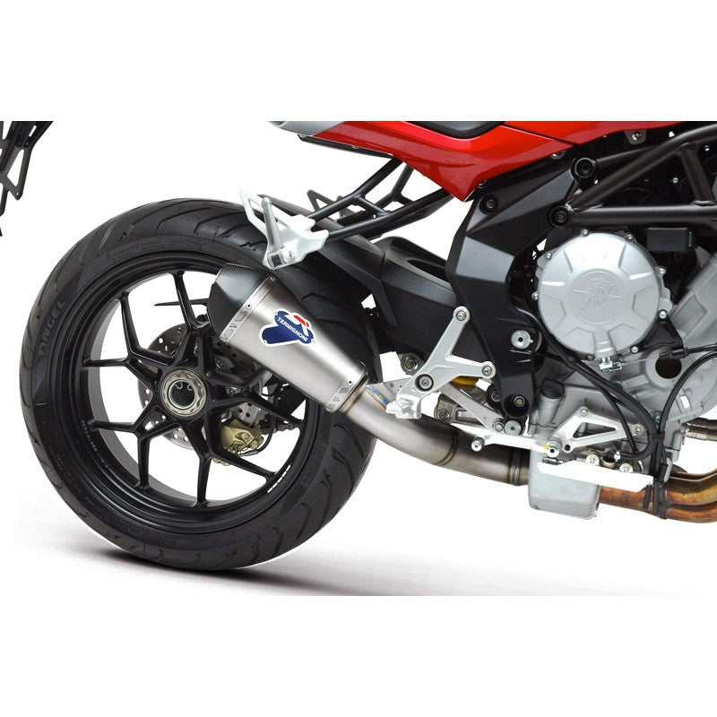 MV Agusta Brutale 675 800 Rivale Termignoni Racing Titanium Slip-On